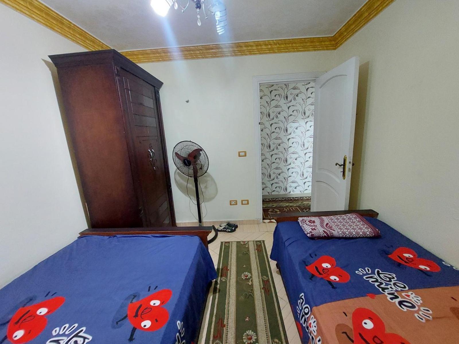 175متر مفروشة بانوراما البحر وشواطئ العصافرة Apartmán Alexandrie